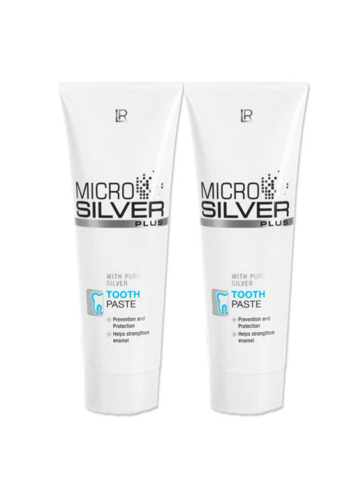 Microsilver Plus Zahncreme Doppelpack