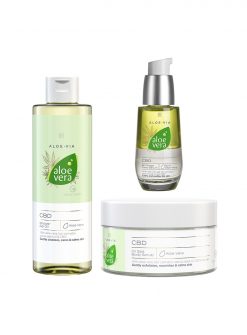 Aloe Vera CBD Gesicht- und Körperpflege-Set