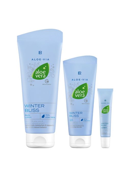 Limitiertes Aloe Vera Winter Bliss Pflege-Set